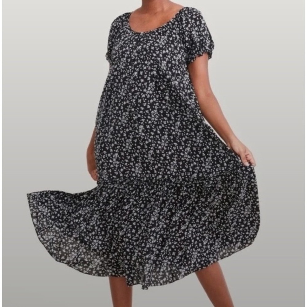 Hatch ditzy floral secret nursing midi dress | SZ: Large